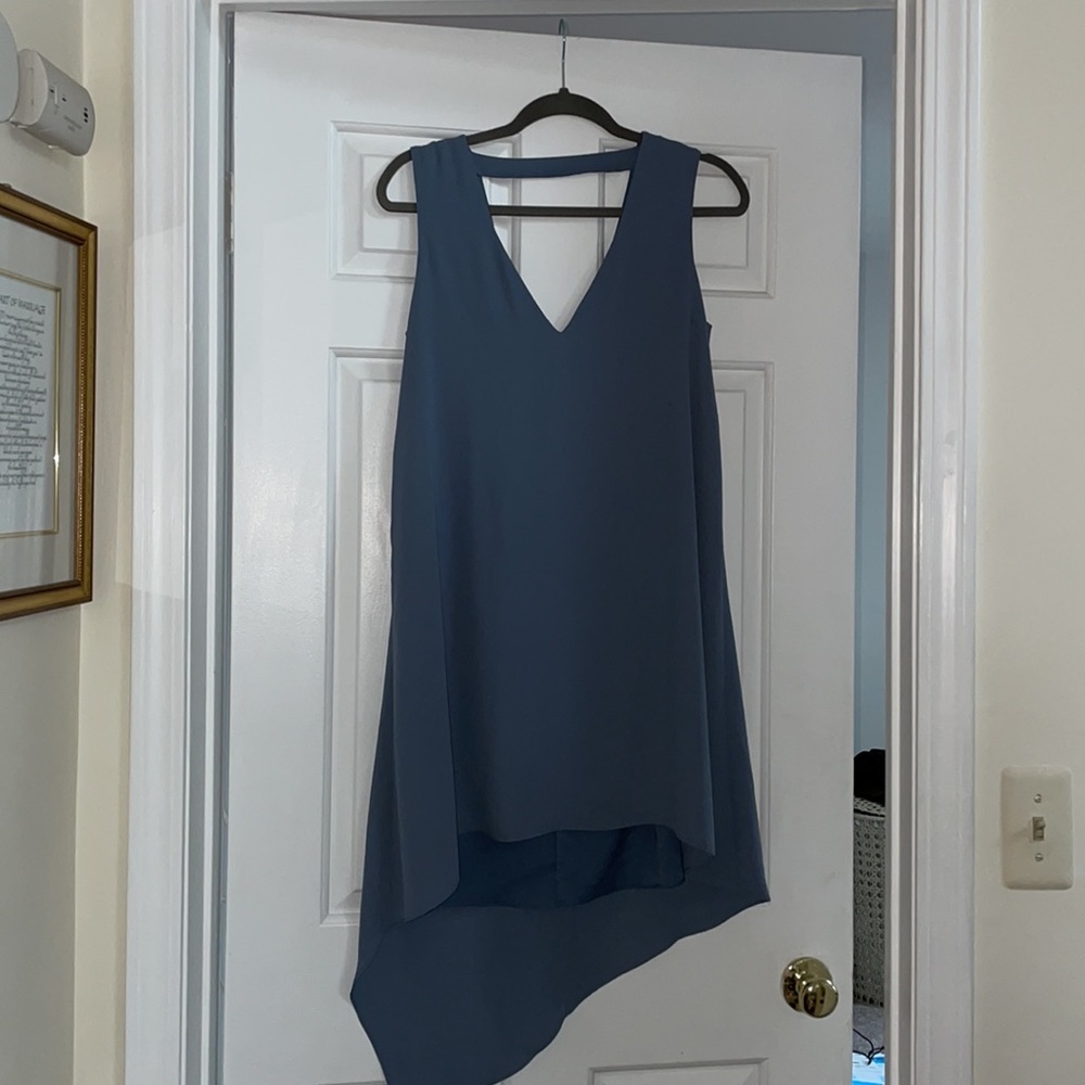 BCBG Max Azria Shana Dress Blue/Periwinkle Size Small